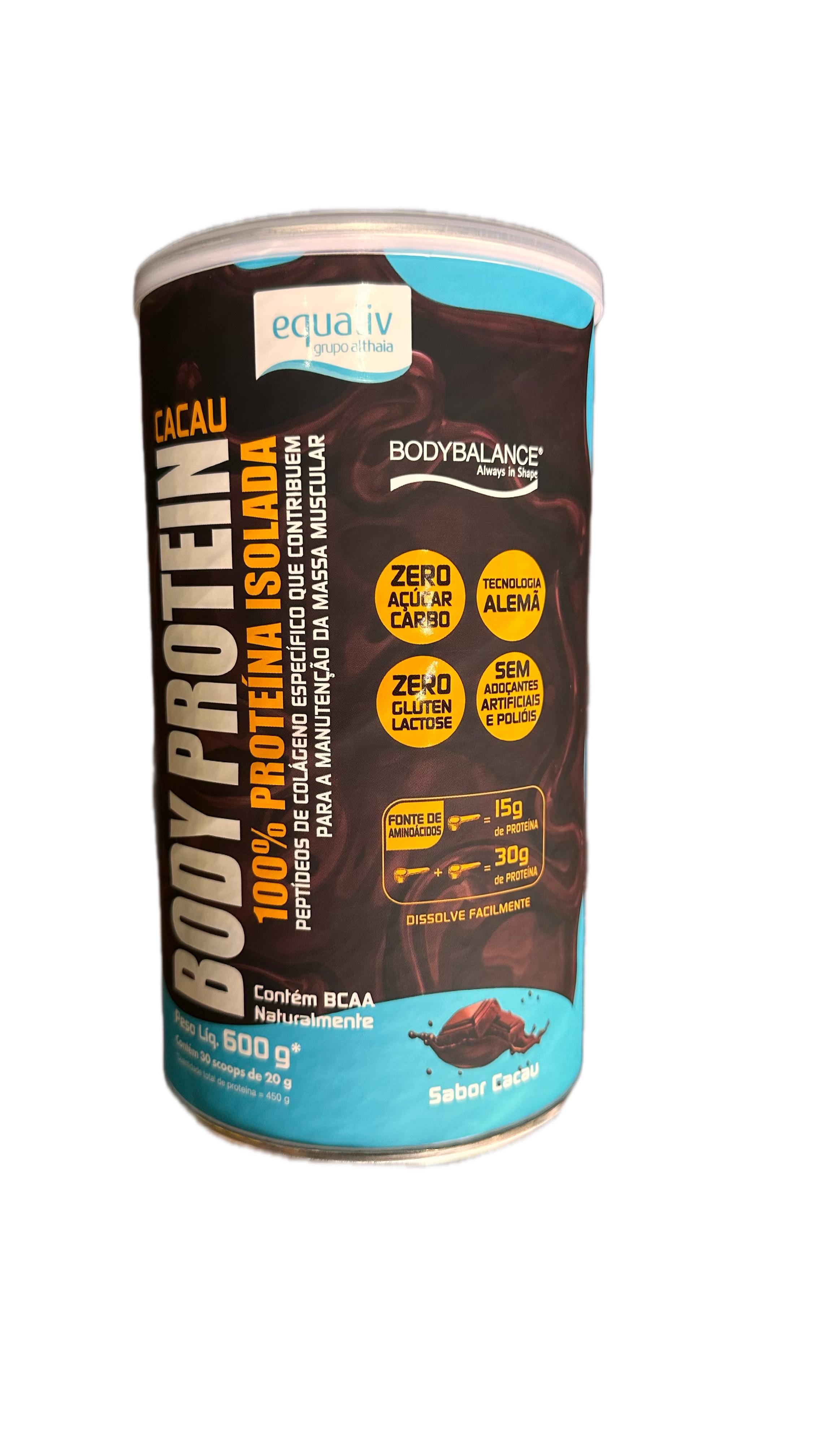 BODY PROTEIN 100% PROTEINA ISOLADA 600g