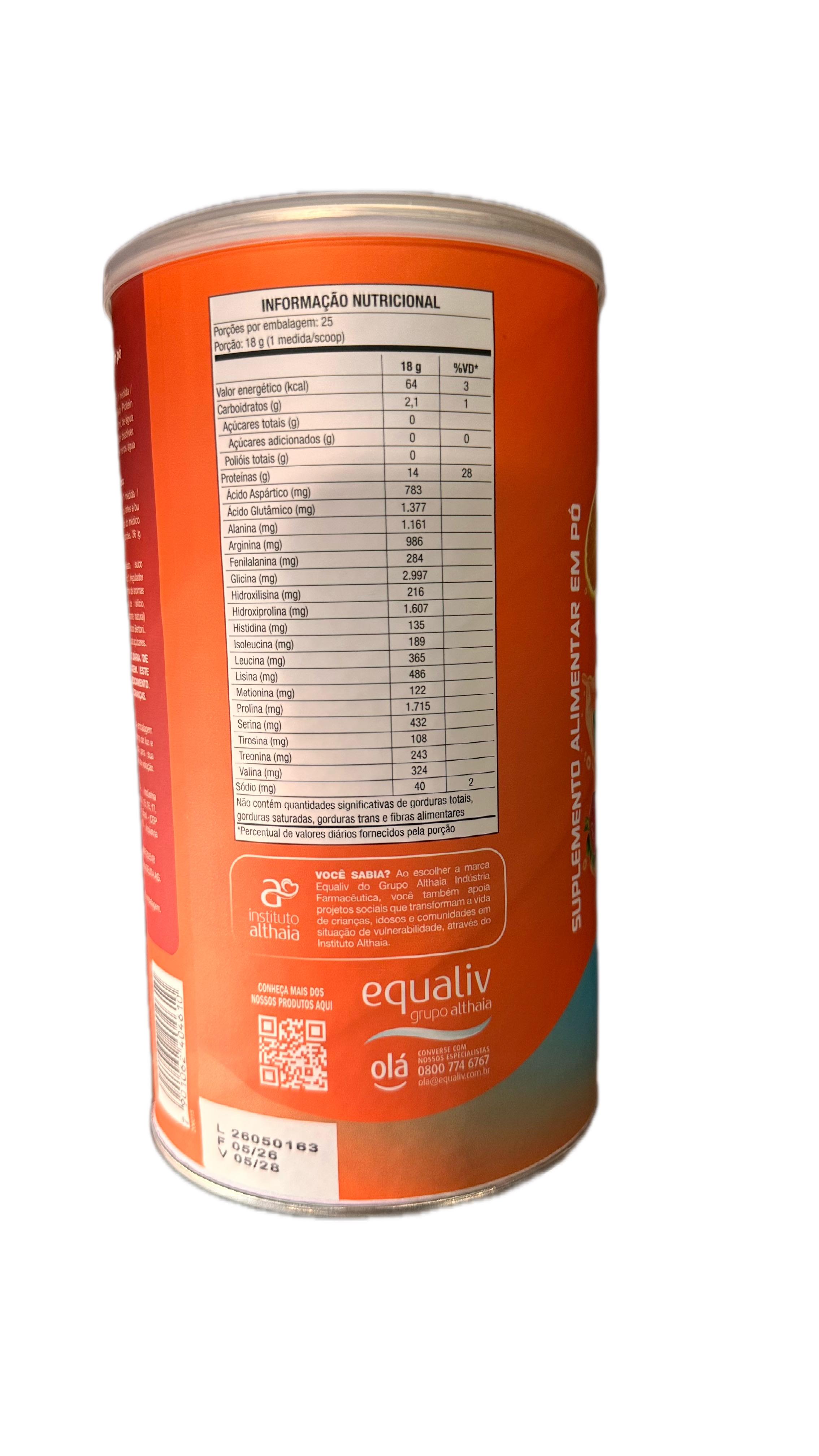 EQUALIV BODY PROTEIN FRESH LAR MOR X450G 2