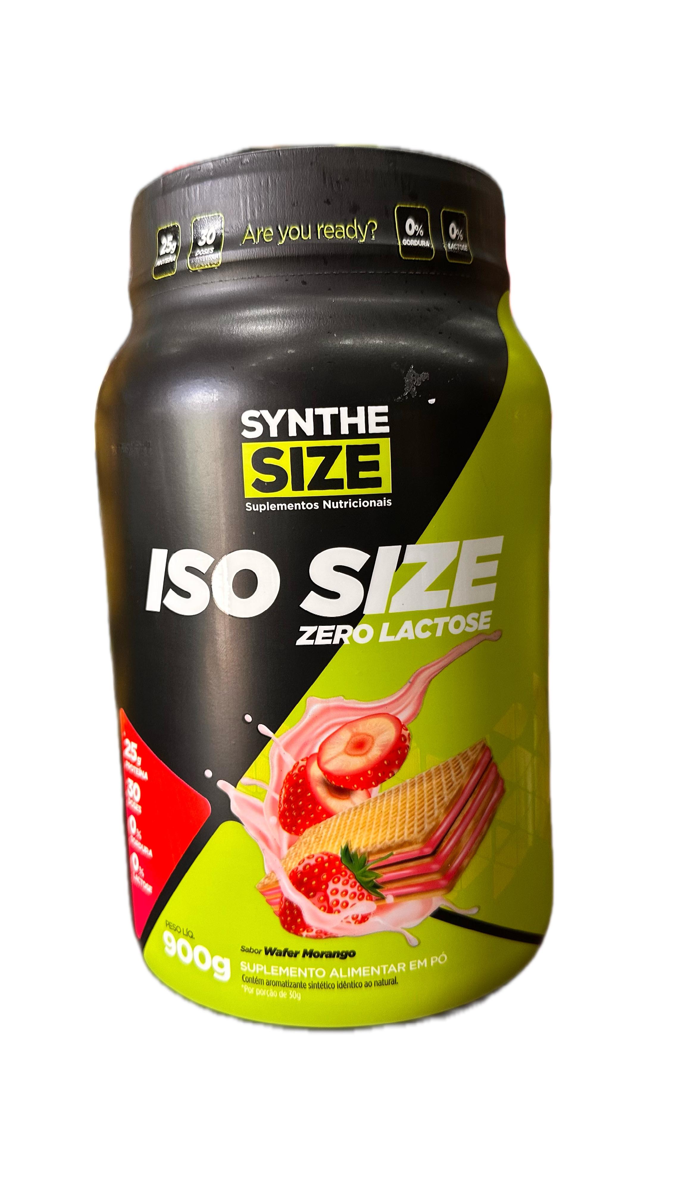 ISO SIZE ZERO LACTOSE 900g