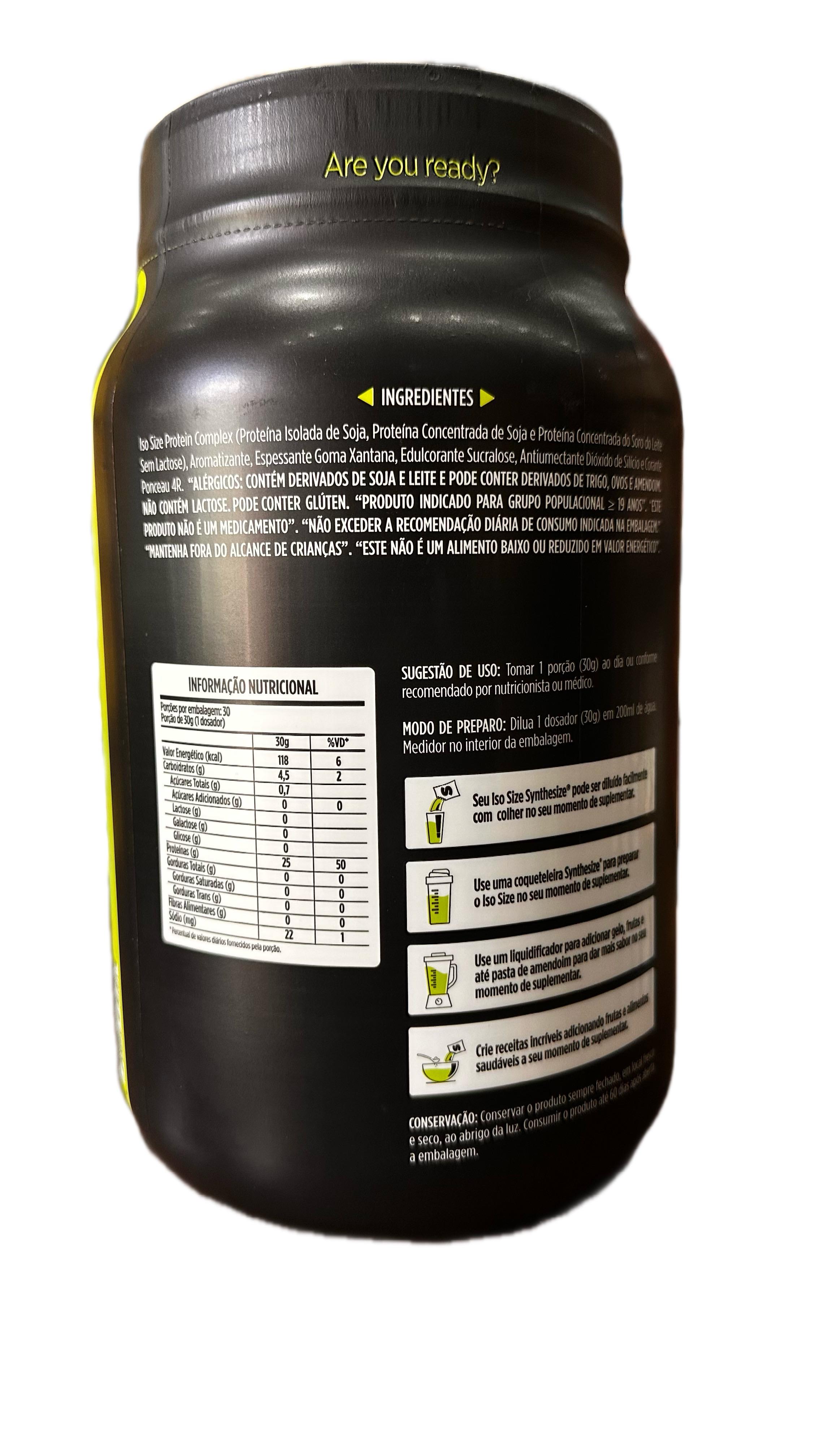 ISO SIZE ZERO LACTOSE 900g 2