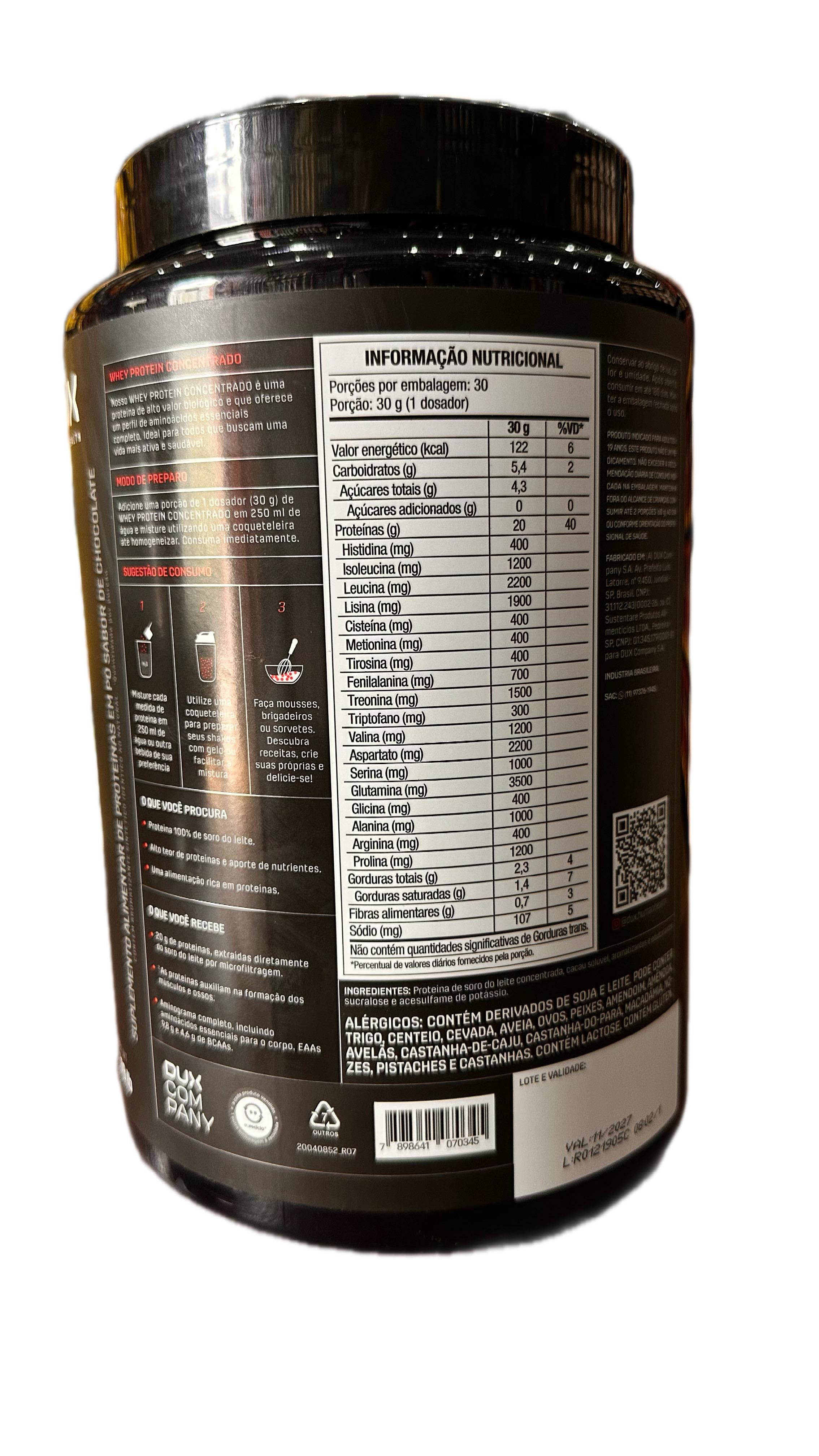WHEY PROTEIN CONCENTRADO 900g 2
