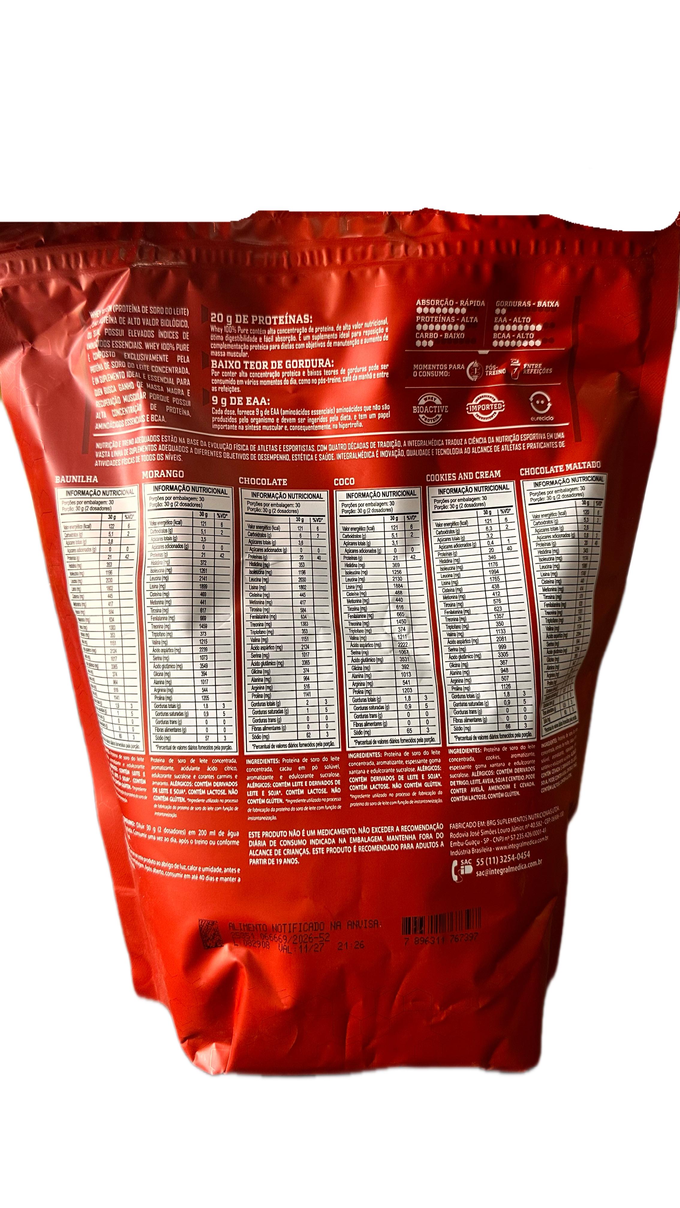 WHEY 100% PURE 900g 2