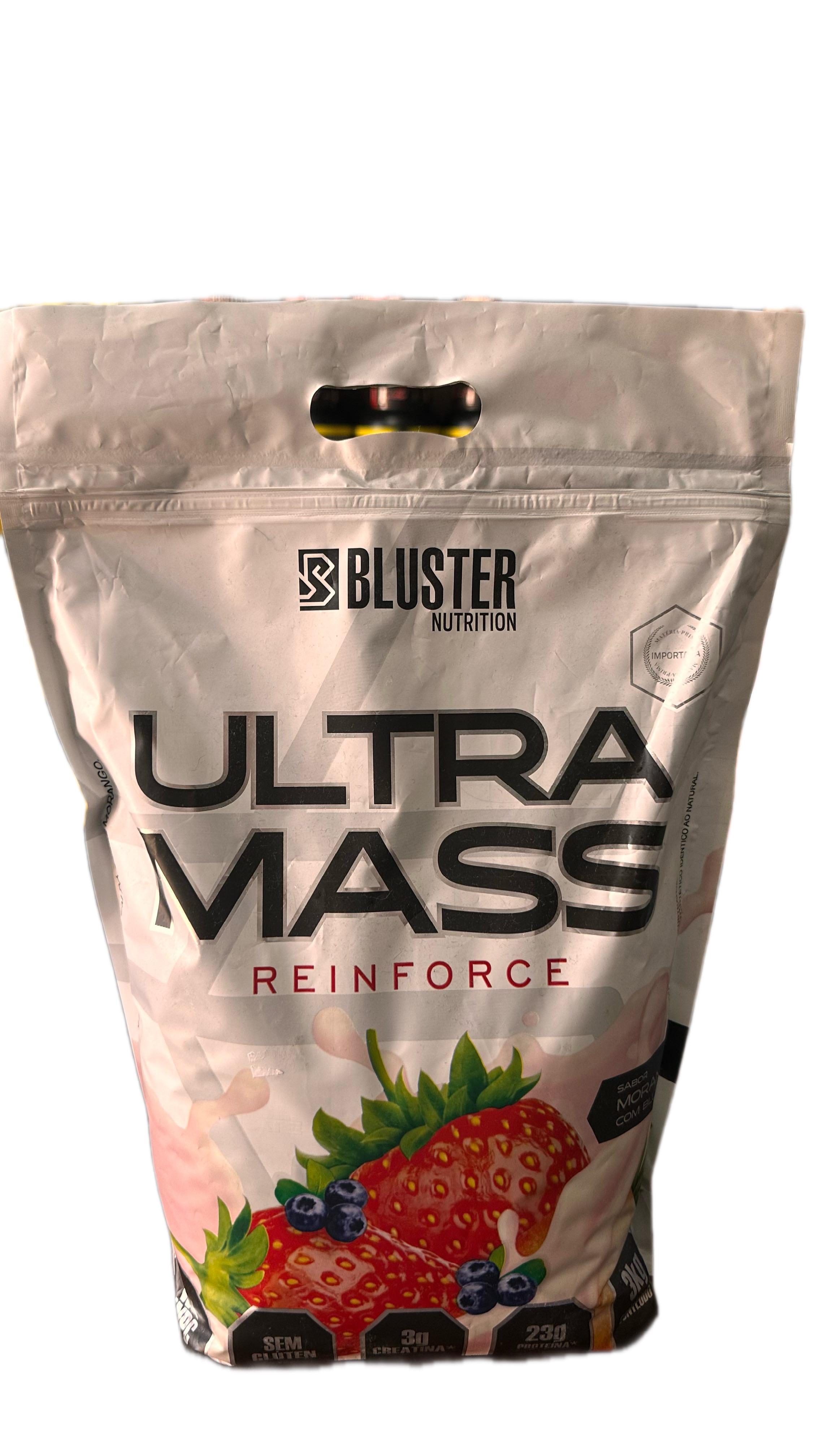 ULTRA MASS REINFORCE SABOR MORANGO ABSOLUT NUTRITION 3KG
