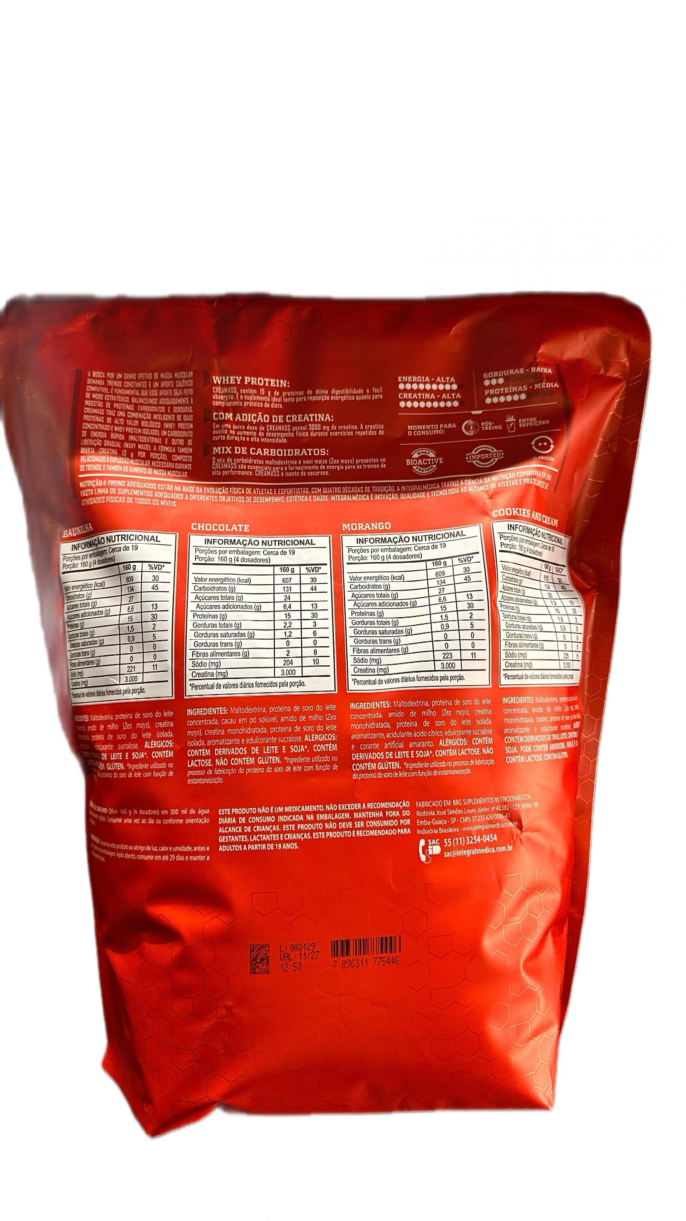 IMEDICA CREAMASS CHOCOLATE PO 3kg 2