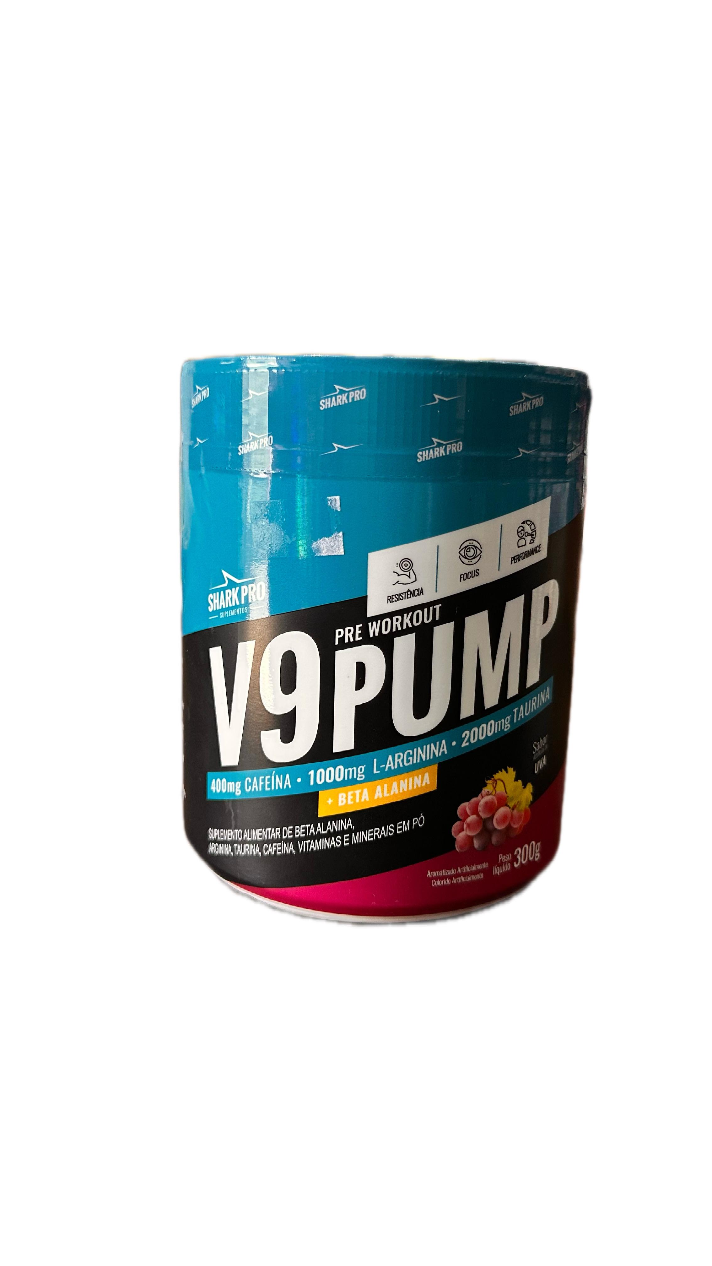 SHARKPRO-V9 PUMP PR TREINO UVA-300G