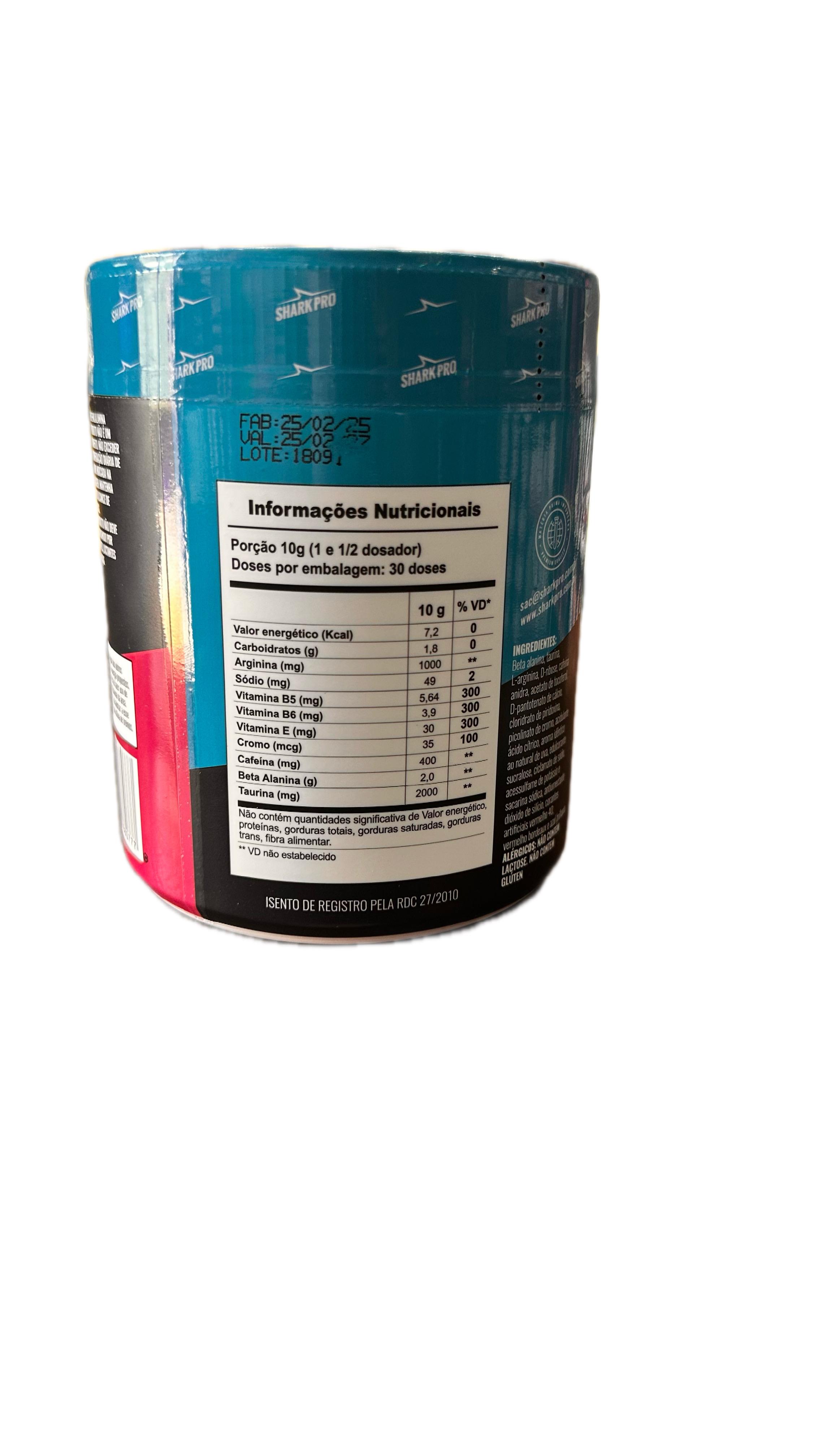 SHARKPRO-V9 PUMP PR TREINO UVA-300G 2