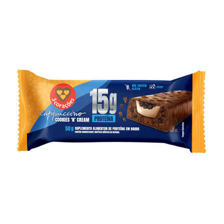 Barrinha De Proteína - Cappuccino Cookies N Cream