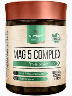MAG 5 COMPLEX função neuromuscular 350mg 90caps