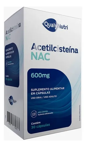NAC acetilcisteina 600mg 30 caps