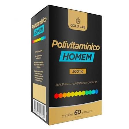 POLIVITAMINICO HOMEM 60CAP 500mg