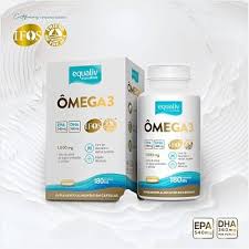 ÔMEGA 3 1000MG EQUALIV CAIXA 180 CÁPSULAS GEL