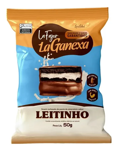 Alfajor sabor Leitinho