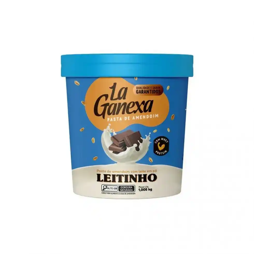 Pasta de Amendoim - Leitinho 1KG